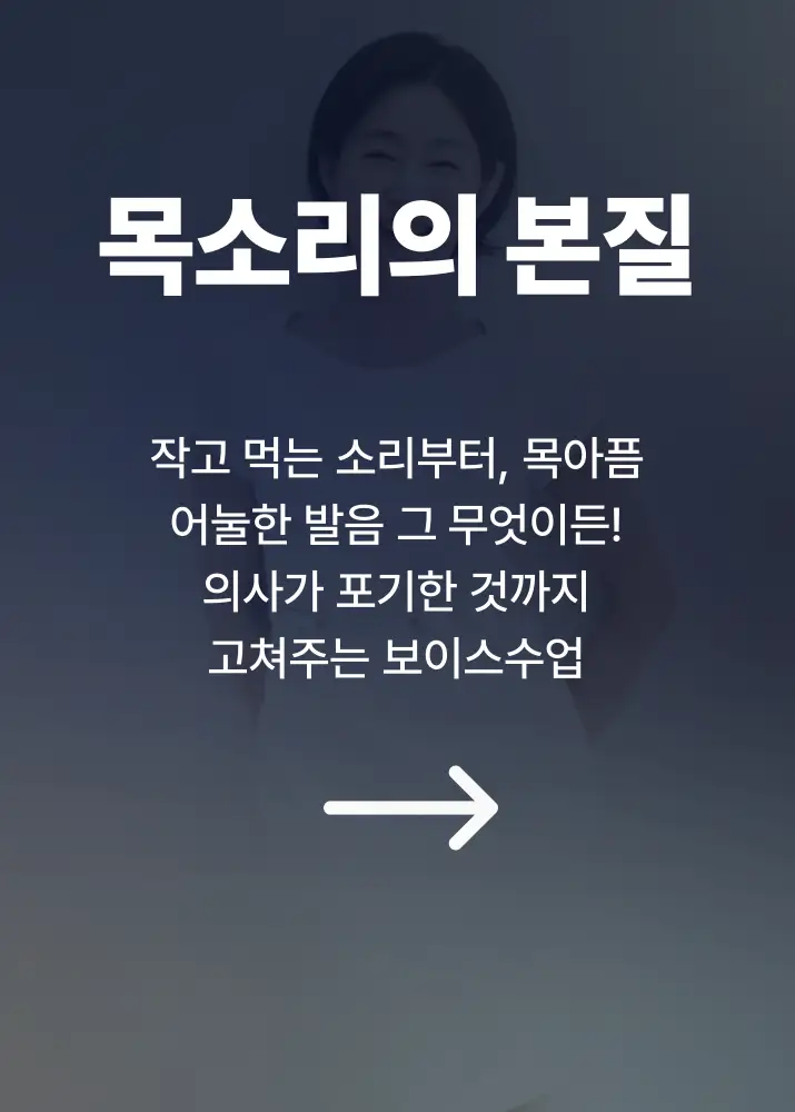 목소리의 본질